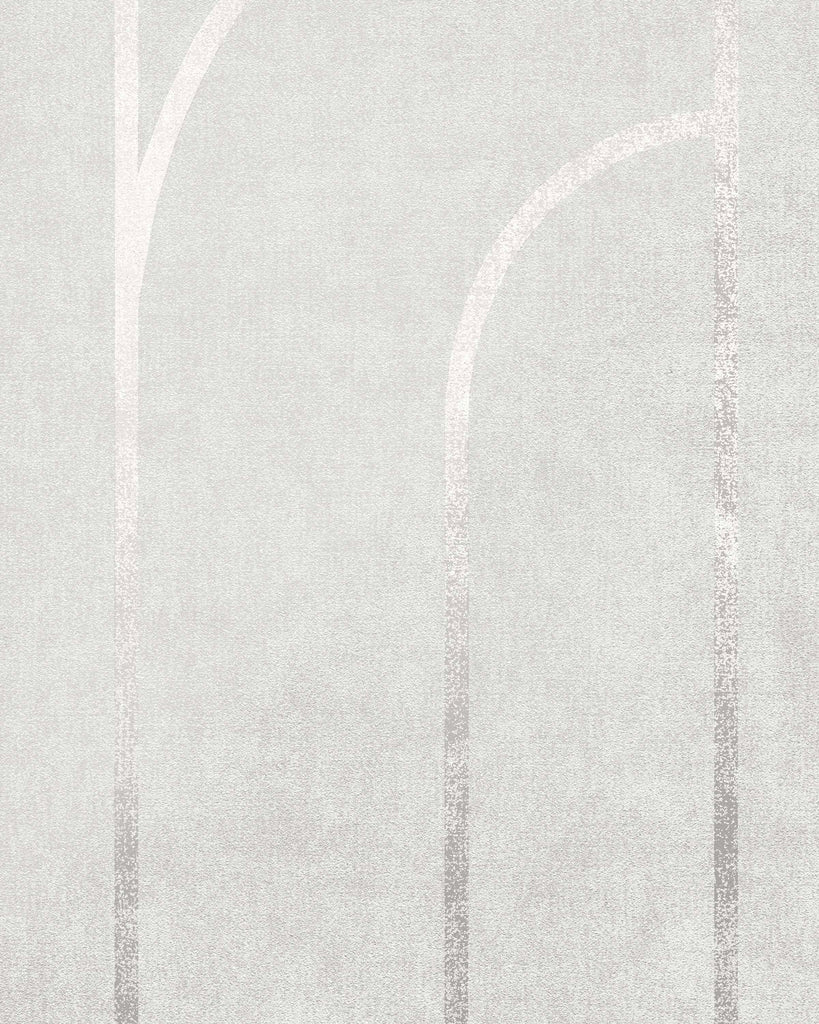 London Mylar Arches Sterling Shimmer Wallcovering | Phillipe Romano