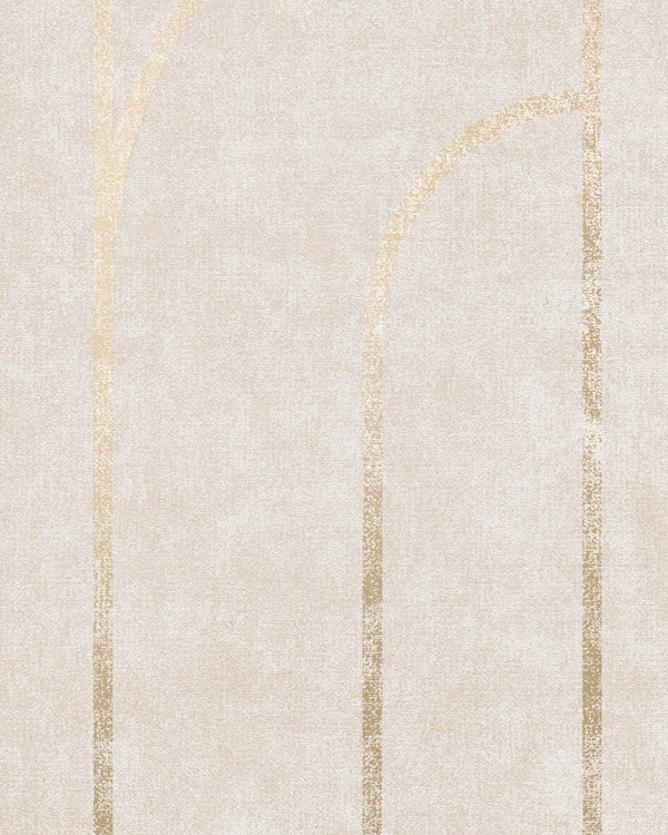 London Mylar Arches Warm Glow Wallcovering | Phillipe Romano