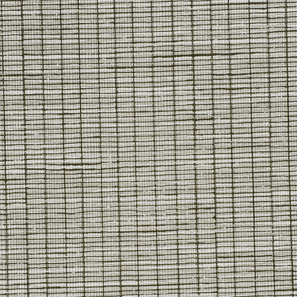 London Pinstripe Hype Salt & Pepper Wallcovering | Phillipe Romano