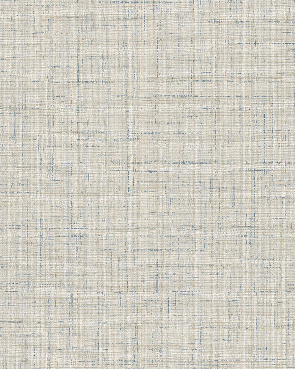 London Tahitian Linen Denim Wallcovering | Phillipe Romano