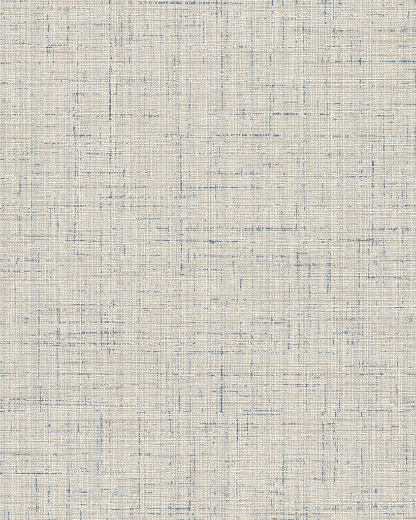 London Tahitian Linen Denim Wallcovering | Phillipe Romano