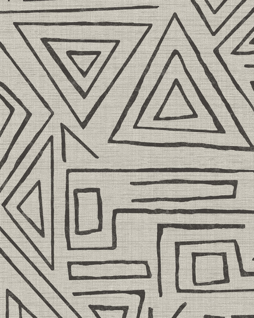 London Tahitian Tapa Flax Wallcovering | Phillipe Romano