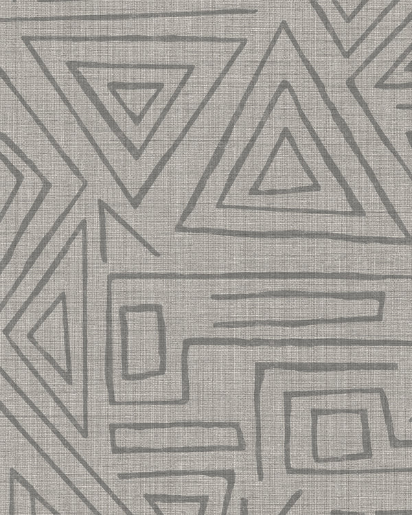 London Tahitian Tapa Pebble Wallcovering | Phillipe Romano