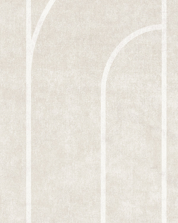 London Velvet Arches Opal Arc Wallcovering | Phillipe Romano