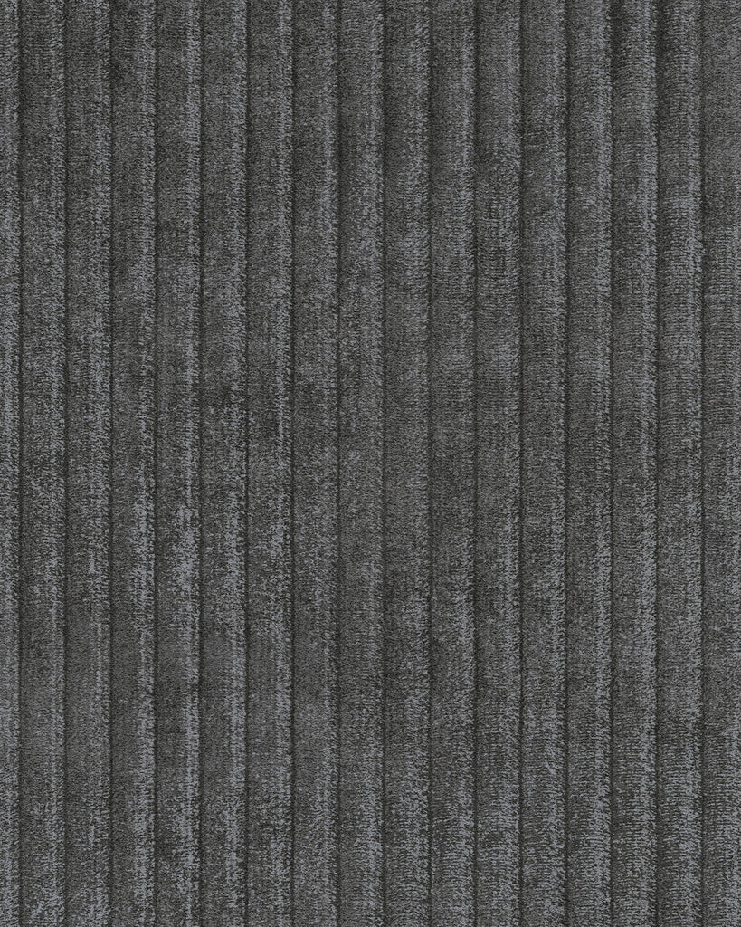 London Velvet Corduroy Kohl Wallcovering | Phillipe Romano