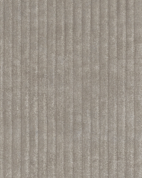 London Velvet Corduroy Taupe Wallcovering | Phillipe Romano