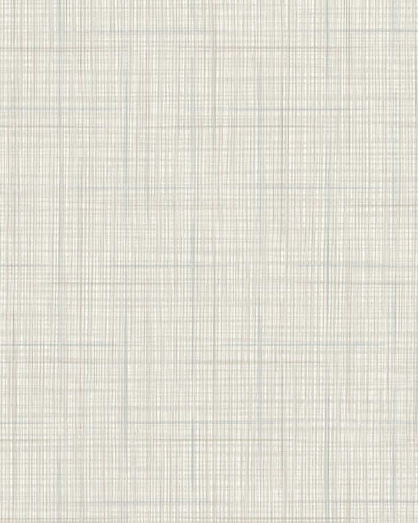 London Willow Weave Dove Wallcovering | Phillipe Romano