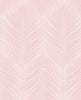 Malibu Persei Palm Wallpaper - Contemporary Botanical - Blush | Malibu Wallpaper