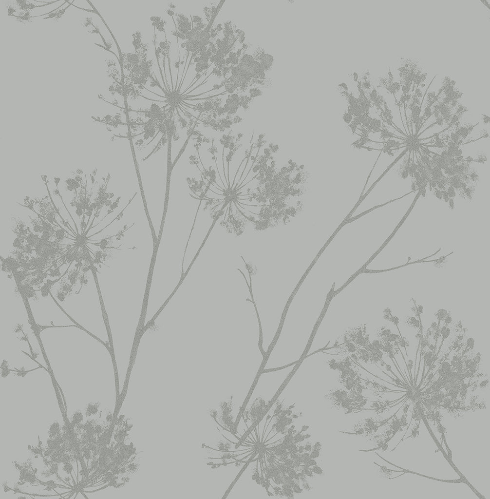 Malibu Wild Grass Wallpaper - Contemporary Botanical - Silversmoke | Malibu Wallpaper