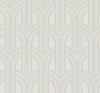 Malibu Déco Arches Wallpaper - Contemporary Geometric - Pearlescent | Malibu Wallpaper