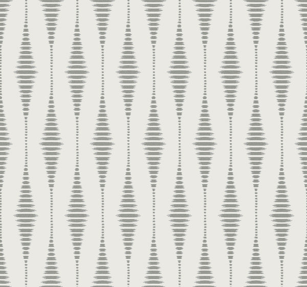 Malibu Diamond Stripe Wallpaper - Contemporary Geometric - Pearlescent | Malibu Wallpaper