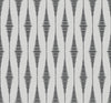 Malibu Diamond Stripe Wallpaper - Contemporary Geometric - Nickel & Galaxy | Malibu Wallpaper