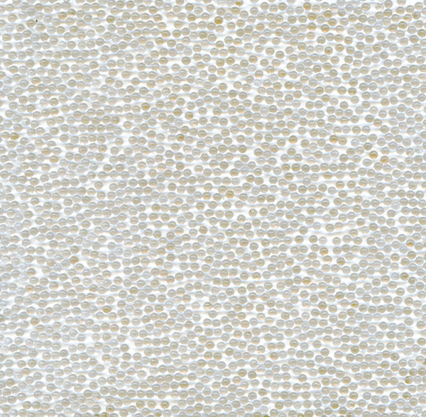 Beadazzled Bianca - White Wallcovering | Maya Romanoff