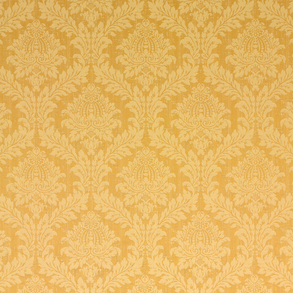 Samples and Purchasing available for Lydford Damask - Gilt Yellow By G P & J Baker | Simply Damask |Damask  Multipurpose Weave at Designer Wallcoverings and Fabrics