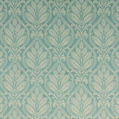 Samples and Purchasing available for Ryecote Damask - Aqua Light Green By G P & J Baker | Simply Damask |Damask  Multipurpose Weave at Designer Wallcoverings and Fabrics