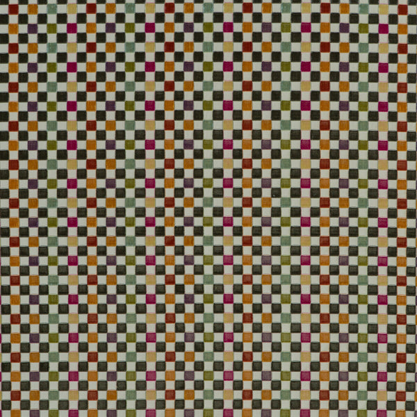 Clarendon Small Check - Multi Multi By G P & J Baker | Langdale |  Upholstery Velvet