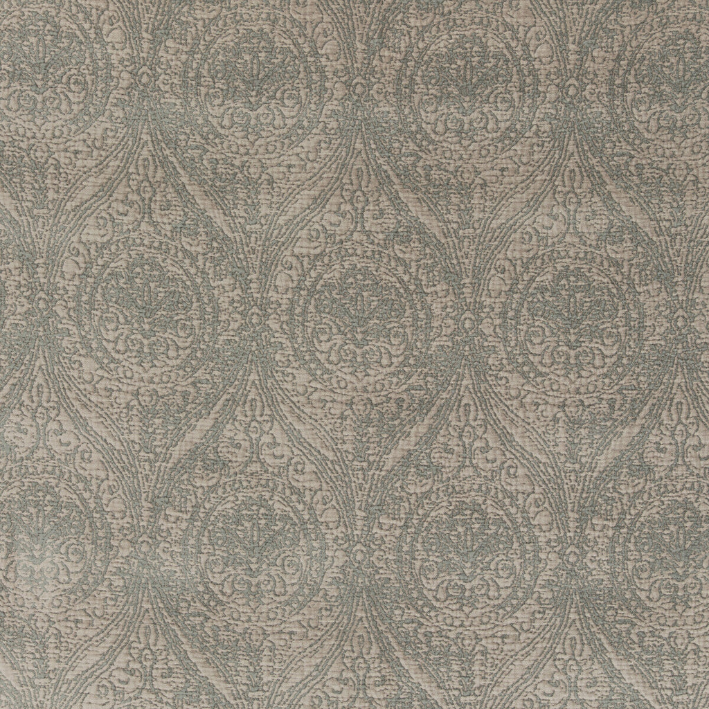 Samples and Purchasing available for Wolsey - Verdigris Blue By G P & J Baker | Historic Royal Palaces |  Upholstery Chenille at Designer Wallcoverings and Fabrics