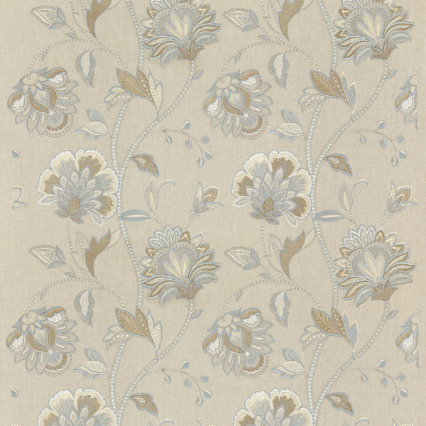 Ormesby - Soft Blue Blue By G P & J Baker | Keswick Embroideries |  Multipurpose Embroidery
