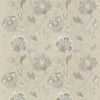 Samples and Purchasing available for Ormesby - Soft Blue Blue By G P & J Baker | Keswick Embroideries |  Multipurpose Embroidery at Designer Wallcoverings and Fabrics