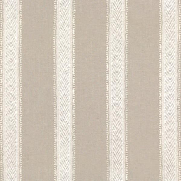 Kerris Stripe - Dove Grey By G P & J Baker | Artisan Ii |  Multipurpose Embroidery