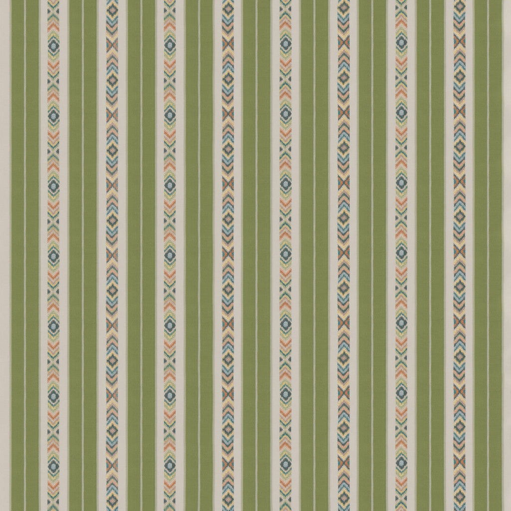 Samples and Purchasing available for Ashlar Stripe - Emerald Green By G P & J Baker | Burford |  Drapery Embroidery at Designer Wallcoverings and Fabrics