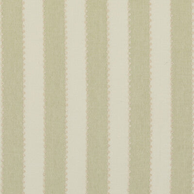 Samples and Purchasing available for Ashmore Stripe - Green Green By G P & J Baker | Ashmore |  Drapery Embroidery at Designer Wallcoverings and Fabrics