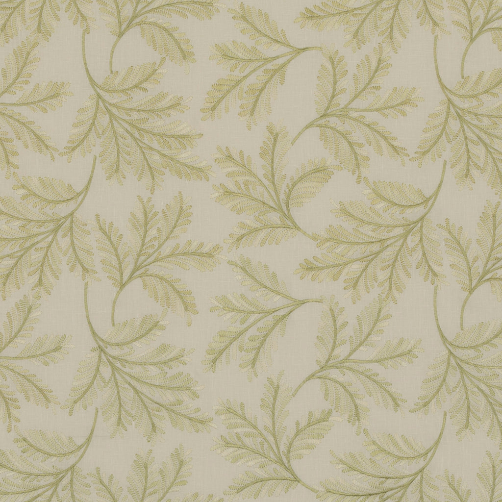Chelsea Fern - Spring Green Green By G P & J Baker | Ashmore |  Drapery Embroidery