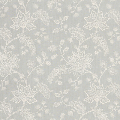 Samples and Purchasing available for Dunham - Aqua Blue By G P & J Baker | Ashmore |  Drapery Embroidery at Designer Wallcoverings and Fabrics