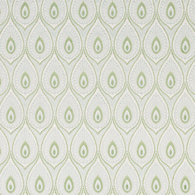 Samples and Purchasing available for Ashmore - Aqua/Green Green By G P & J Baker | Ashmore |  Drapery Embroidery at Designer Wallcoverings and Fabrics