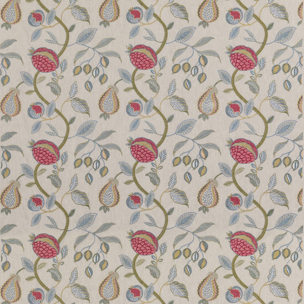 Kelling - Antique Blue By G P & J Baker | Burford |Botanical & Floral  Drapery Embroidery