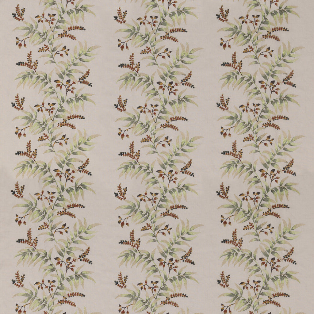 Samples and Purchasing available for Foxhill - Green Green By G P & J Baker | Burford |  Drapery Embroidery at Designer Wallcoverings and Fabrics