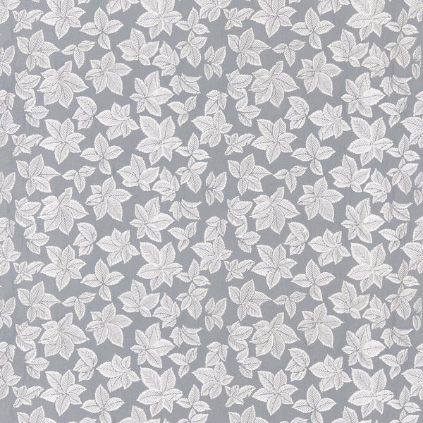 Ashkam - Denim Blue By G P & J Baker | Burford |Botanical & Floral  Drapery Embroidery