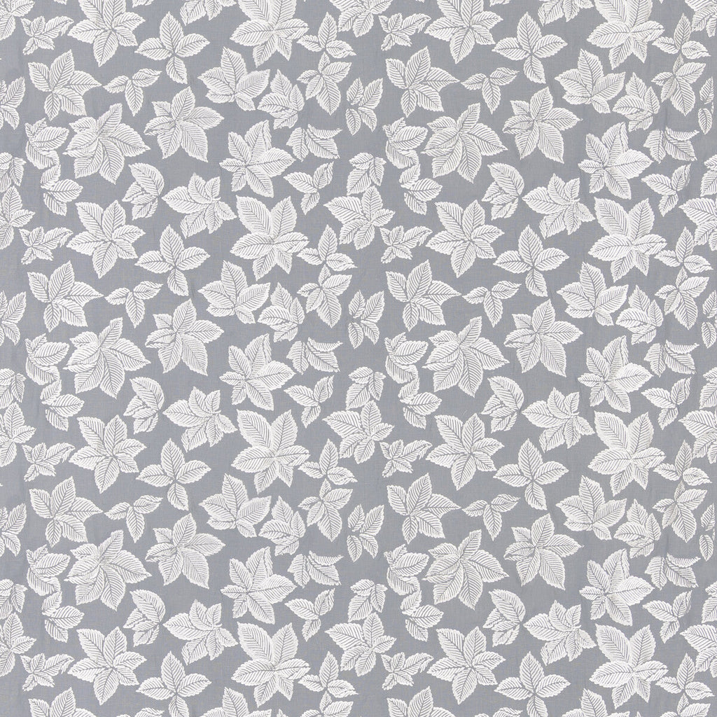 Samples and Purchasing available for Ashkam - Denim Blue By G P & J Baker | Burford |Botanical & Floral  Drapery Embroidery at Designer Wallcoverings and Fabrics