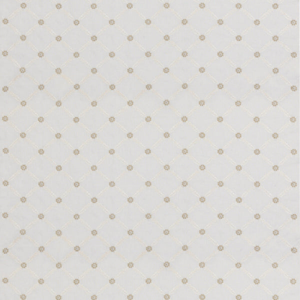 Ashbury - Ivory White By G P & J Baker | Burford |  Drapery Embroidery