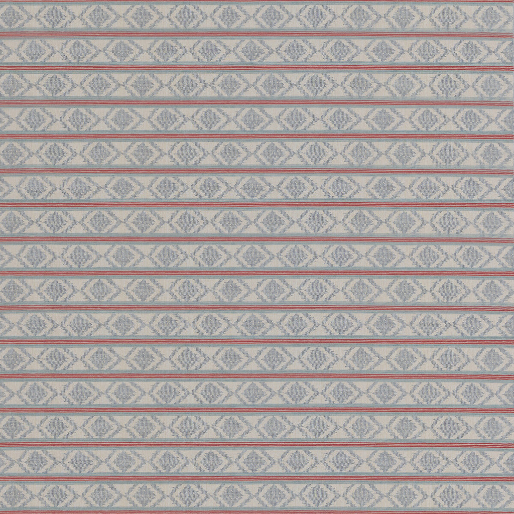 Samples and Purchasing available for Burford Stripe - Red/Blue Red By G P & J Baker | Burford Weaves |  Upholstery Weave at Designer Wallcoverings and Fabrics