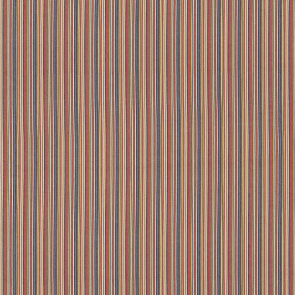 Tight Rope - Indigo/Cocoa Blue By G P & J Baker | G P & J Baker X Kit Kemp Stripes |Stripes  Multipurpose Weave