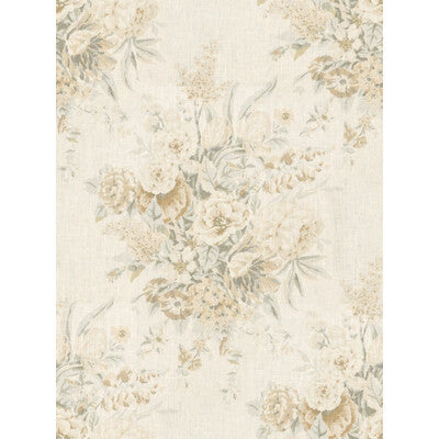Samples and Purchasing available for Sherbourne Ii - Grey/Beige Beige By Lee Jofa | Blithfield |Botanical & Floral  Multipurpose Print at Designer Wallcoverings and Fabrics