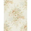 Samples and Purchasing available for Sherbourne Ii - Peach/Aqua White By Lee Jofa | Blithfield |Botanical & Floral  Multipurpose Print at Designer Wallcoverings and Fabrics