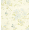 Samples and Purchasing available for Parnham - Blue/Green White By Lee Jofa | Blithfield |Botanical & Floral  Multipurpose Print at Designer Wallcoverings and Fabrics