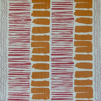 Samples and Purchasing available for Saltaire - Orange/Pink/Purple Beige By Lee Jofa | Blithfield | Modern Multipurpose Print at Designer Wallcoverings and Fabrics