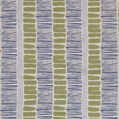Samples and Purchasing available for Saltaire - Lime/Indigo/Blue Multi By Lee Jofa | Blithfield | Modern Multipurpose Print at Designer Wallcoverings and Fabrics