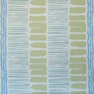 Samples and Purchasing available for Saltaire - Light Green/Aqua/Cornflower Beige By Lee Jofa | Blithfield | Modern Multipurpose Print at Designer Wallcoverings and Fabrics