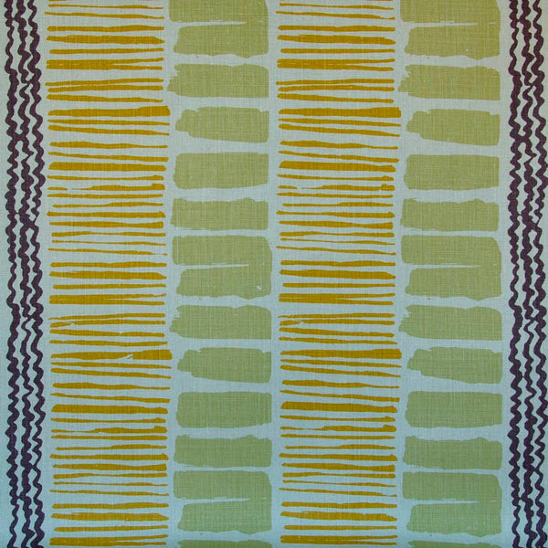 Saltaire - Lime/Gold/Plum Beige By Lee Jofa | Blithfield | Modern Multipurpose Print