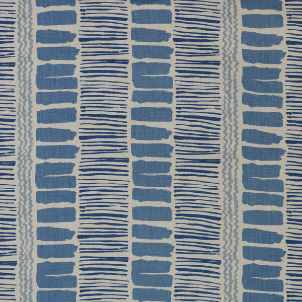 Saltaire - Blue Blue By Lee Jofa | Blithfield | Modern Multipurpose Print