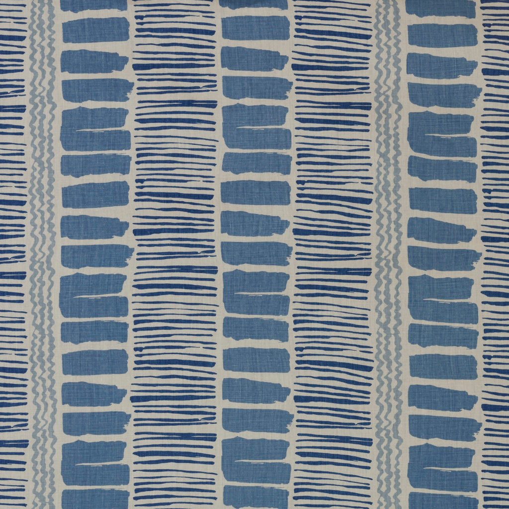 Saltaire - Blue Blue By Lee Jofa | Blithfield | Modern Multipurpose Print