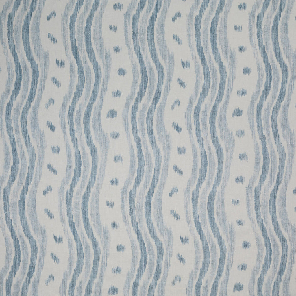 Samples and Purchasing available for Ikat Stripe - Pale Blue Light Blue By Lee Jofa | Blithfield |Ikat/Southwest/Kilims Stripes Multipurpose Print at Designer Wallcoverings and Fabrics