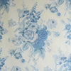 Samples and Purchasing available for Grenville Glazed Chintz - Blue Blue By Lee Jofa | Blithfield |Botanical & Floral  Multipurpose Print at Designer Wallcoverings and Fabrics