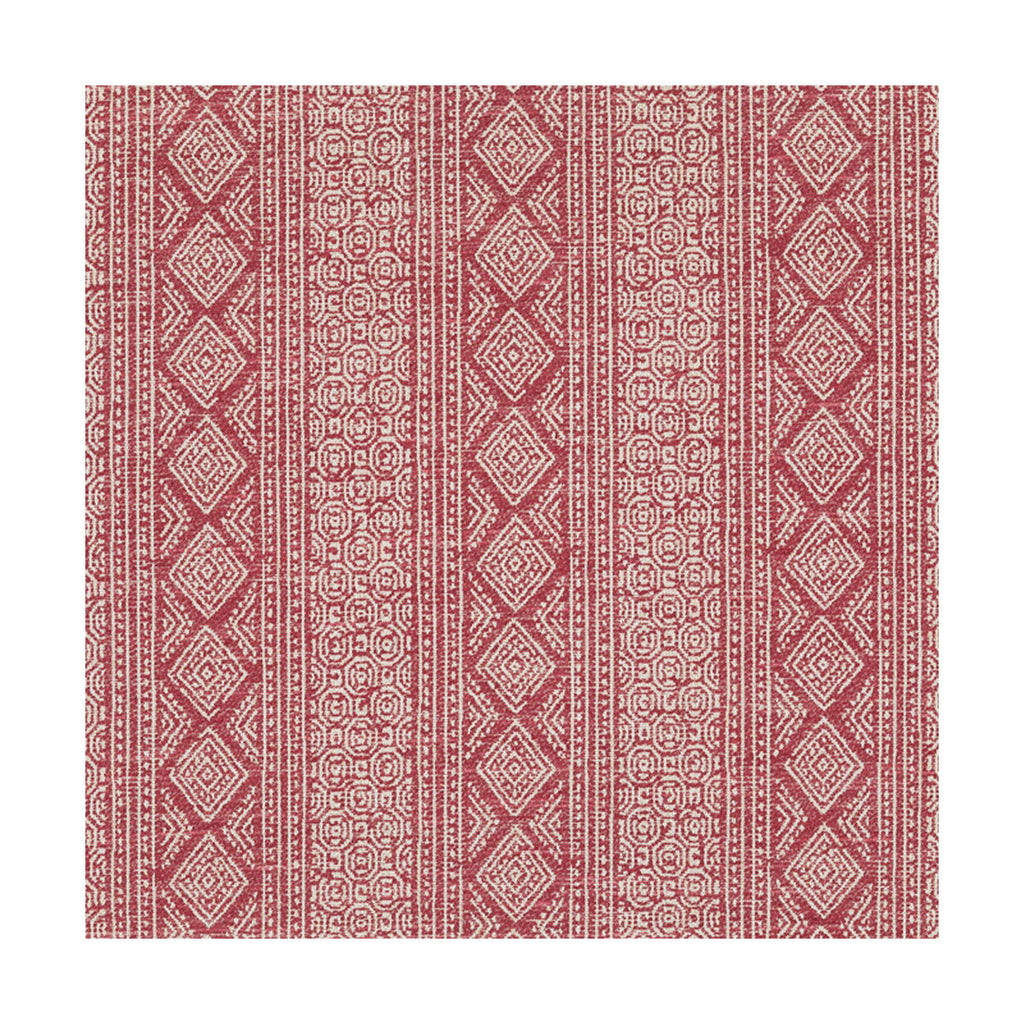 Samples and Purchasing available for Jasper - Raspberry Red By Lee Jofa | Blithfield | Stripes Upholstery  at Designer Wallcoverings and Fabrics