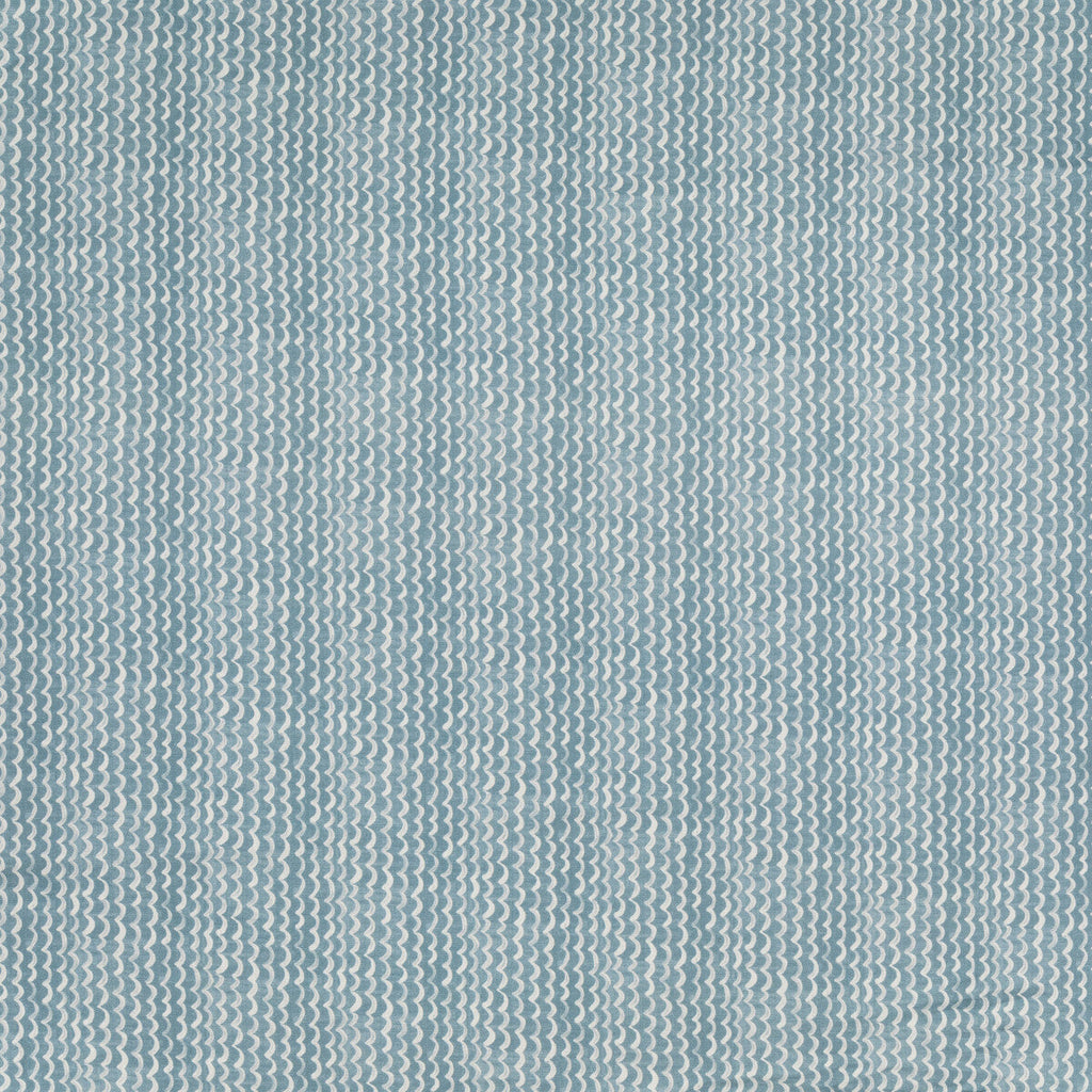 Samples and Purchasing available for Camden - Ocean Light Blue By Lee Jofa | Blithfield Eden |Abstract Stripes Multipurpose Linen at Designer Wallcoverings and Fabrics