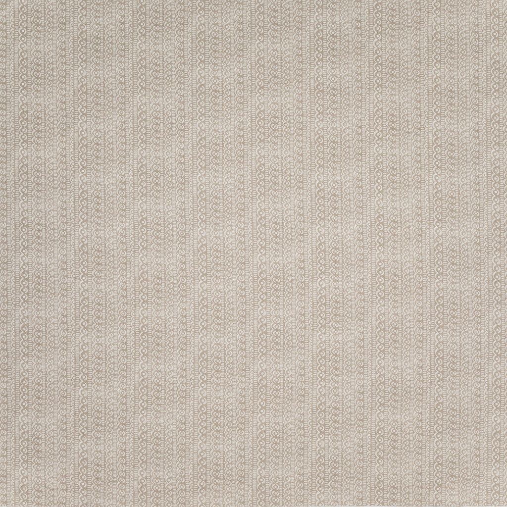 Samples and Purchasing available for Portland - Mouse Beige By Lee Jofa | Blithfield Eden |Geometric Stripes Multipurpose Linen at Designer Wallcoverings and Fabrics